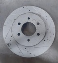 Disco delantero ventilado perforado para Ford F-150/Lincoln Mark LT 04-08