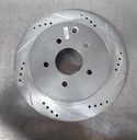 Disco trasero derecho ventilado perforado para Nissan Murano Advance 2019