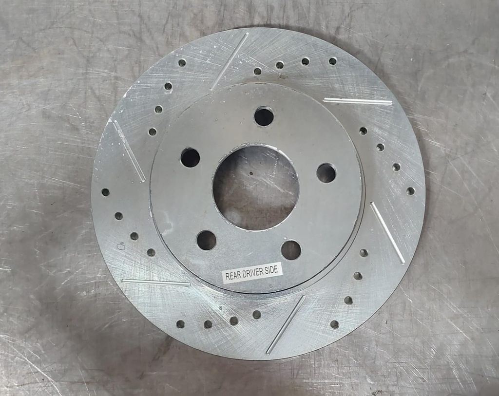 Disco trasero izquierdo perforado para Chevrolet Cobalt Sport 2008