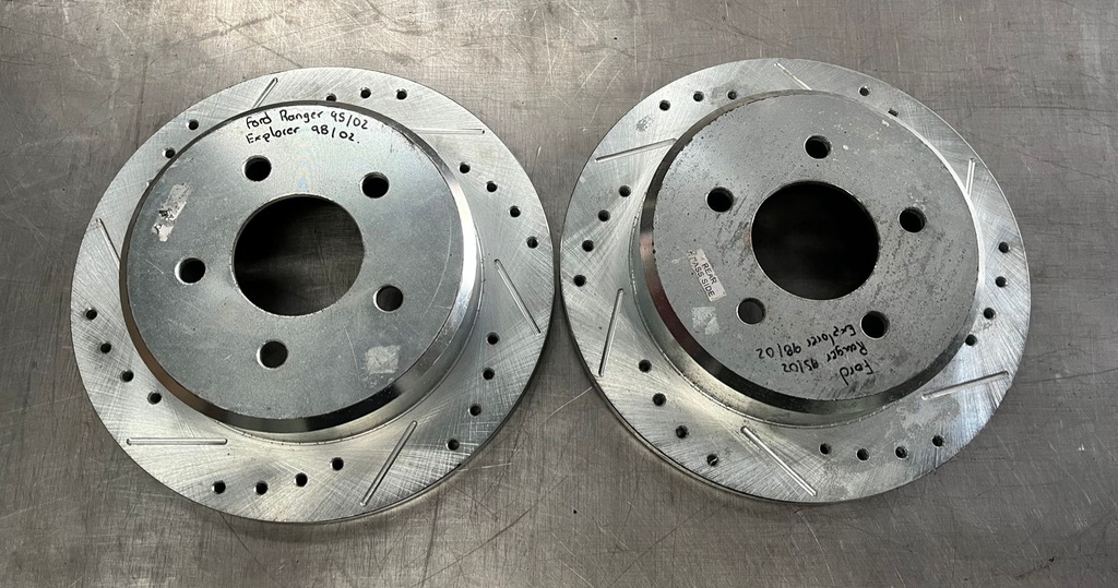 Discos Traseros Perforados y Solidos para Ford Explorer 1995-2001 / Ranger 1998-2001