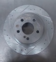 Disco trasero izquierdo ventilado perforado para Mercedes Benz  C250 12-15