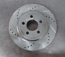 Disco trasero izquierdo ventilado perforado para Dodge Challenger GT 17-18