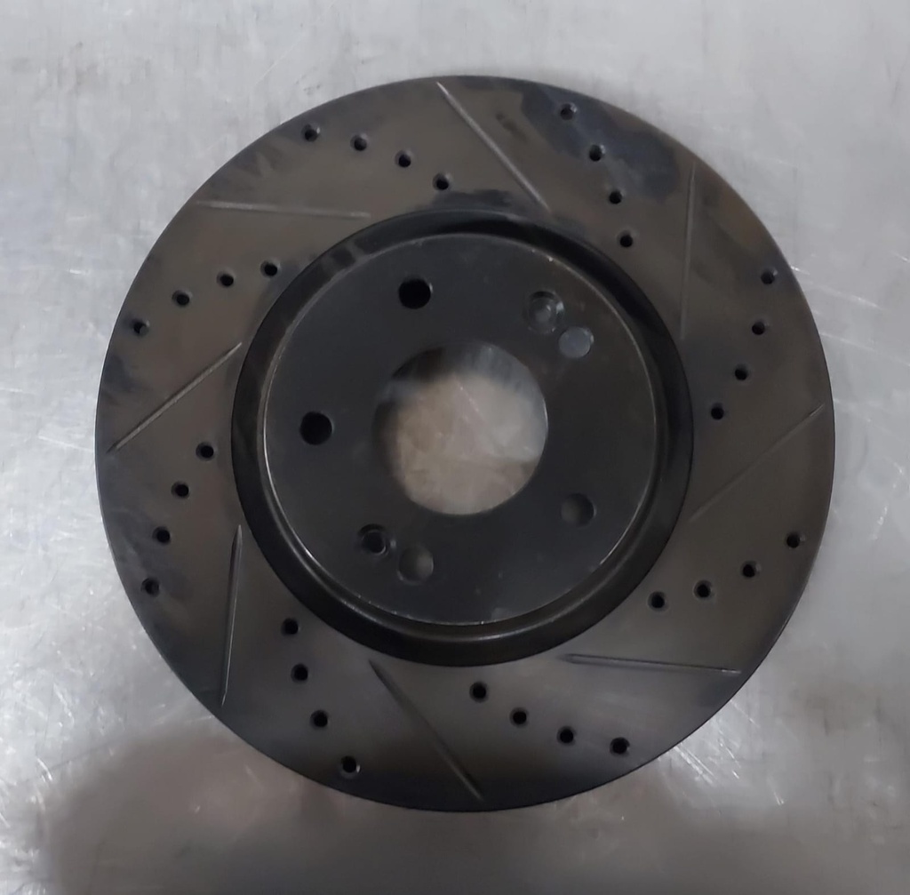 Disco delantero derecho ventilado perforado para Hyundai Tucson 2021