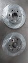 Discos delanteros ventilados perforados para Chevrolet Silverado/Avalanche/Tahoe/Suburban 09-20