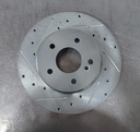 Disco trasero izquierdo perforado para Mercedes-Benz E430 2000-2011