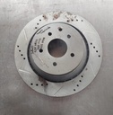 Disco trasero izquierdo ventilado perforado para Infiniti G37/Q60/G35 07-15