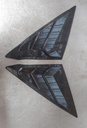 Difusores de ventanas laterales para Honda Civic 16-20