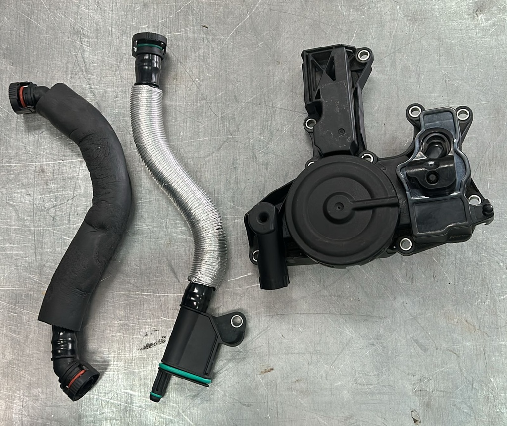 Válvula PCV y manguera separadora de Aceite para Volkswagen Beetle 2012 al 2013 GT| 2009 al 2014 Jetta 2008 al 2012 Passant 2009 al 2010 Audi A3 2009 al 2013 A4 2010 al 2012 A5 2010 al 2011 Q5 2011 al 2012 TT 2009 al 2015 1.8T 2.0T