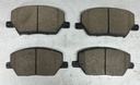 Pastillas cerámicas delanteras para Jeep Compass 2017 al 2024 / Renegade 2015 al 2023