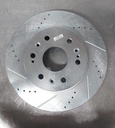 Disco delantero ventilado perforado para Chevrolet Silverado 1500/Tahoe/Avalanche/Suburban 05-10