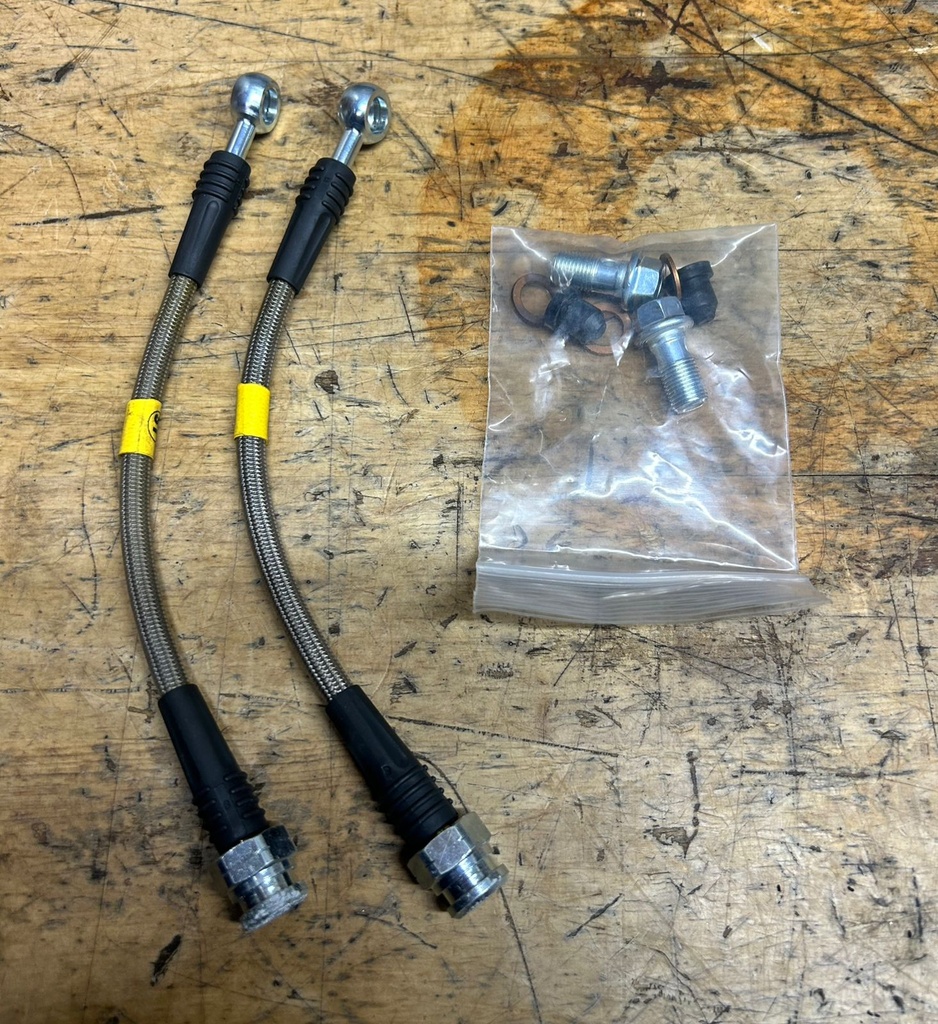 Mangueras de freno trenzadas traseras para Chevrolet Camaro 1998 al 2002