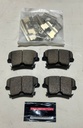 Pastillas de freno traseras Carbo / Cerámica para Dodge Challenger 2009 al 2023 / Charger 2006 al 2023 / Magnum 2005 al 2008 / Chrysler 300 2005 al 2023