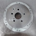 Disco trasero derecho perforado para Toyota Highlander/Lexus RX350 10-16
