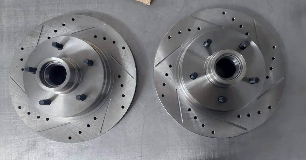 Discos Delanteros Perforados Chevrolet Caprice 1991-1996 / Impala 1994-1996 / Cadillac Fleetwood 1993-1996 / Commercial Chassis 1992-1996.