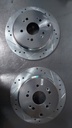 Discos traseros perforados solidos para Honda CRV 05-16