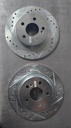 Discos solido perforado para Mercedes-Benz W204/C204/C204/C250 12/15