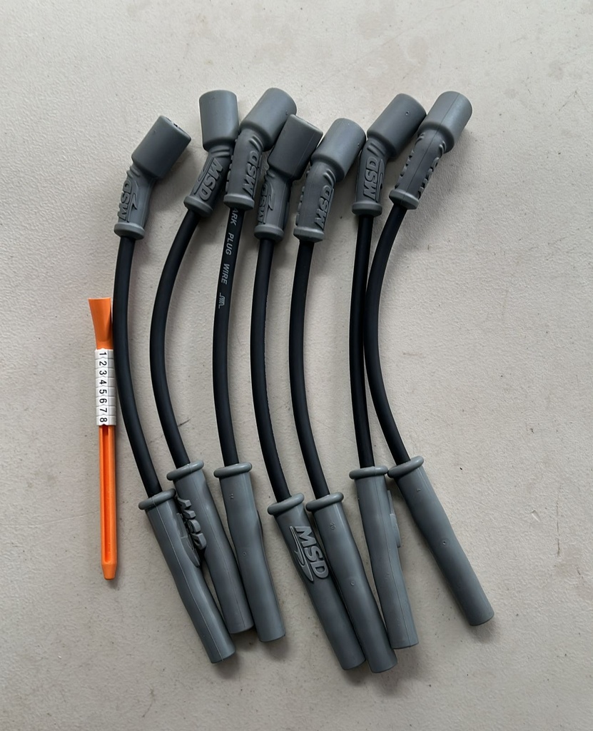 Cables de bujía MSD 8.5mm GM 4.8L 5.3L 6.0L 1999 al 2005