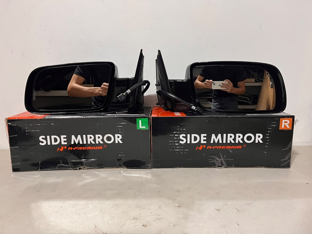 Espejos para Chevrolet Silverado C/K 1988-1998 / Blazer 1992-1994 / Tahoe 1995-2000 / GMC C/K 1988-1998 / Yukon 1992-2000.
