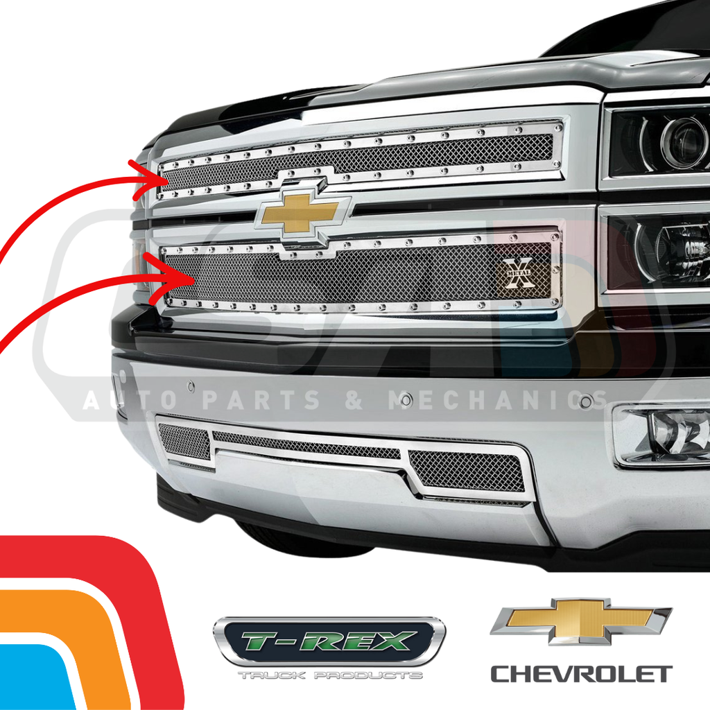 Parrillas metálicas X.METAL Chevrolet Silverado 2500HD / 3500HD 2015.