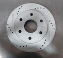 Disco delantero ventilado perforado para Chevrolet Blazer/K1500/K2500/Suburban 1500/Tahoe 88-00