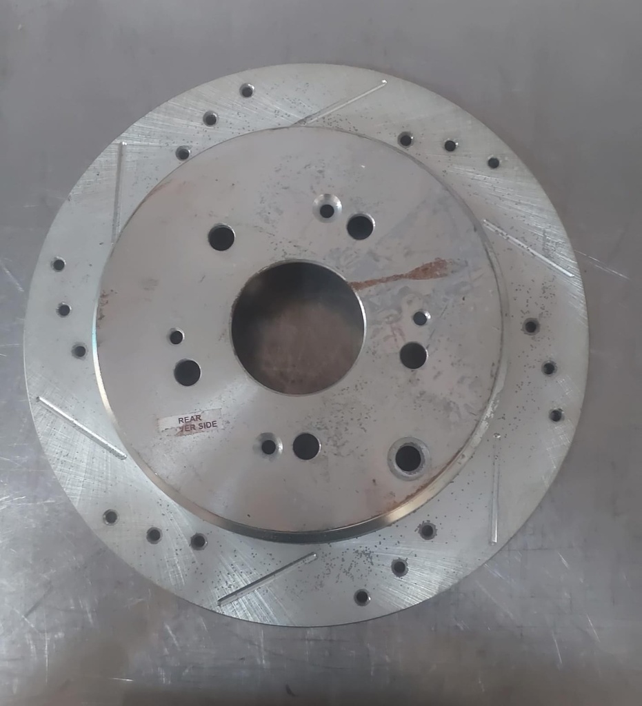 Disco trasero izquierdo perforado para Acura RDX 07-12