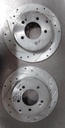 Discos traseros perforados para Hyundai Azera/Sonata 08-20