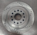 Disco trasero derecho ventilado perforado para RAM 1500 2019-2022