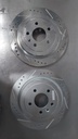 Discos traseros ventilados perforados para  Cadillac ATS 2013-2018