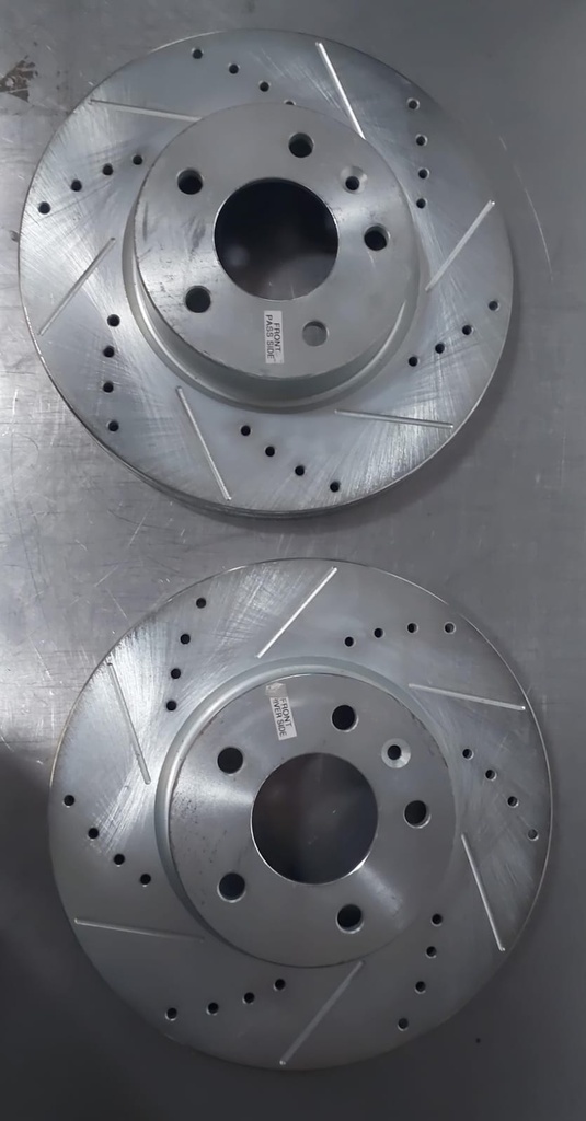 Discos delanteros ventilados perforados para Cadillac ATS/CT4 2013-2022