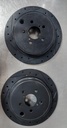 Discos traseros ventilados perforados para Toyota Highlander/Sienna 2010-2018