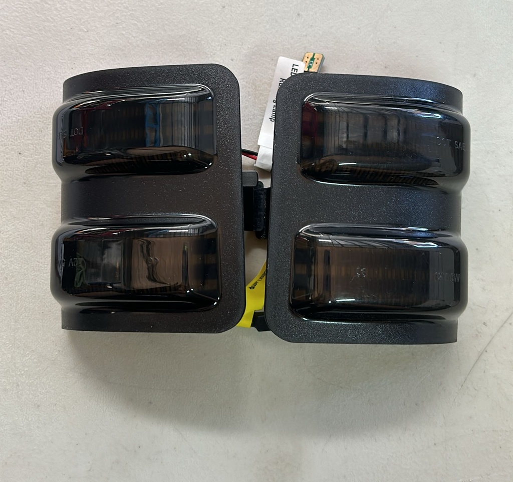 Luces de señal ahumadas tipo remolque Ford F250 F350 F450 F550 2008 al 2016