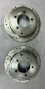 Discos Perforados / Ventilados traseros para Jeep Compass 2007 al 2017 / Patriot 2007 al 2017 / Mitsubishi Lancer 2008 al 2017