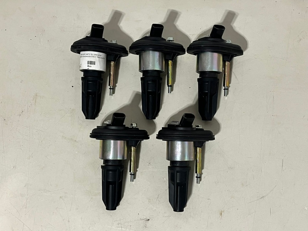 Juego de Bobinas Chevrolet Colorado 2.8L / 3.5L 2004-2006 / Trailblazer 4.2L 2002-2005 / GMC Canyon 2.8L / 3.5L 2004-2008 / Hummer H3 3.5L 2006.