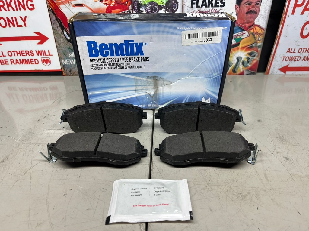 Pastillas Delanteras Cerámicas Subaru Impreza 2011-2016 / Forester 2011-2018 / Legacy 2013-2014.