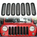 Rejillas (7) para Parrilla Jeep JK 2007-2017