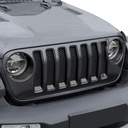 Rejillas (Negras) para Parrilla Jeep JL / Unlimited 2018-2023