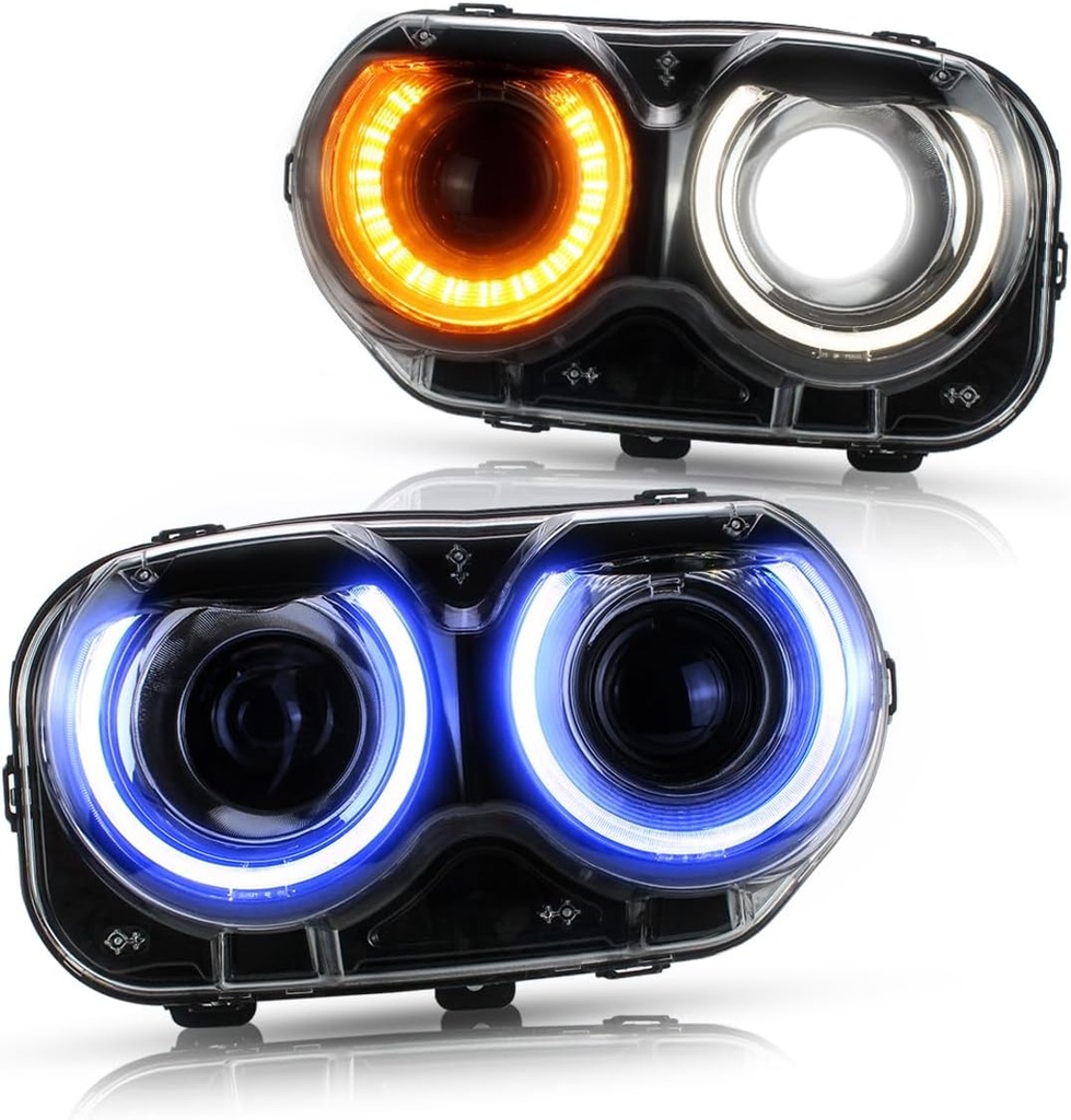 Luces Delanteras LED RGB Dodge Challenger 2015-2024