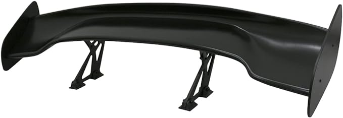 Spoiler Estilo GT Universal Negro Matte (145 cm) Ajustable
