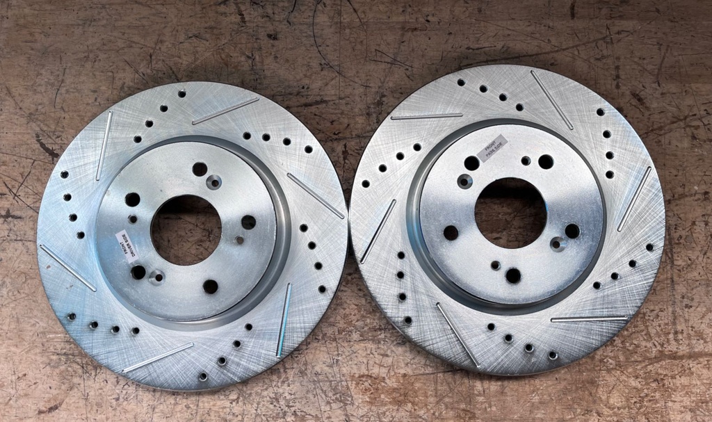 Discos Delanteros Perforados Honda CR-V 2007-2016 / Accord Crosstour 2010-2011 / Acura RDX 2007-2012.