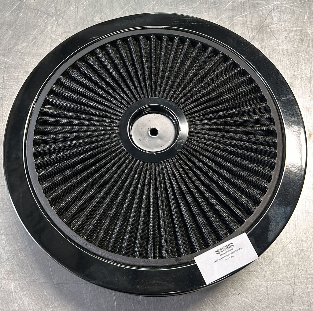Filtro de aire negro para carburador americano