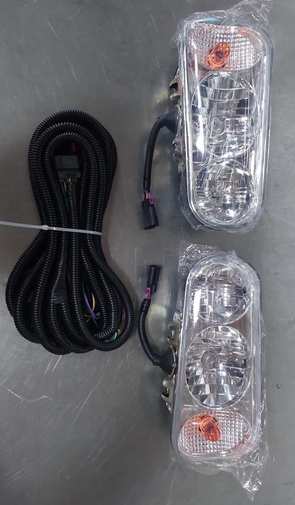 Kit de luces delanteras universales con arnes