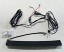 Barra led curva de 20 pulgadas con 100W de potencia y 12000LM de luminosidad.
