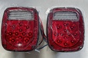 Luces traseras LED Universales adaptables para Jeep TJ YJ CJ JK