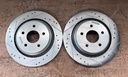Discos Traseros Perforados / Ventilados Chevrolet Corvette C6 V8 6.0L / 6.2L 2005-2013.