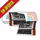 Luces Delanteras LED DRL Chevrolet Silverado 1500 / 2500 / 3500 de 2003-2006.