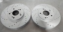Discos delanteros perforados ventilados para Honda CR-V/Acura RDX  2007-2015