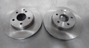 Discos delanteros ventilados solidos para Mercedes-Benz C300/C250/C200/SLK250 2008-2015