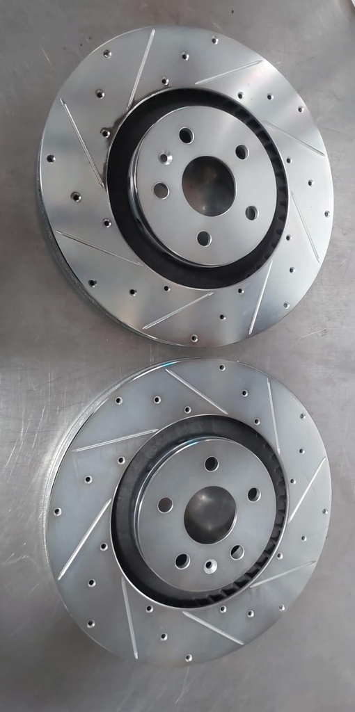 Discos Delanteros Perforados 370mm Chevrolet Camaro SS / ZL1 2012-2015