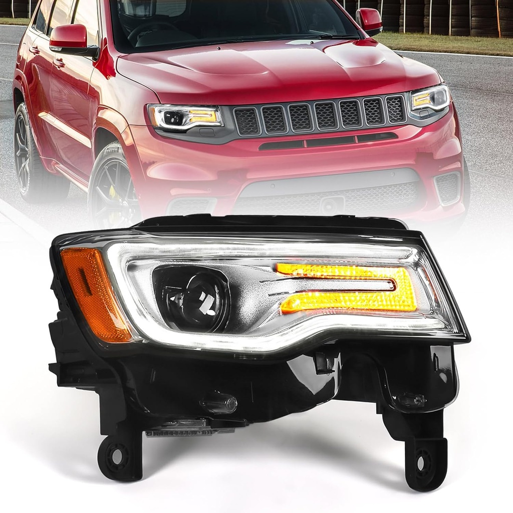 Luz Delantera Derecha LED DRL Jeep Grand Cherokee 2017-2021.