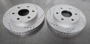 Discos delanteros ventilados perfdorados para Nissan Armada/Pathfinder/Titan 2004-2005